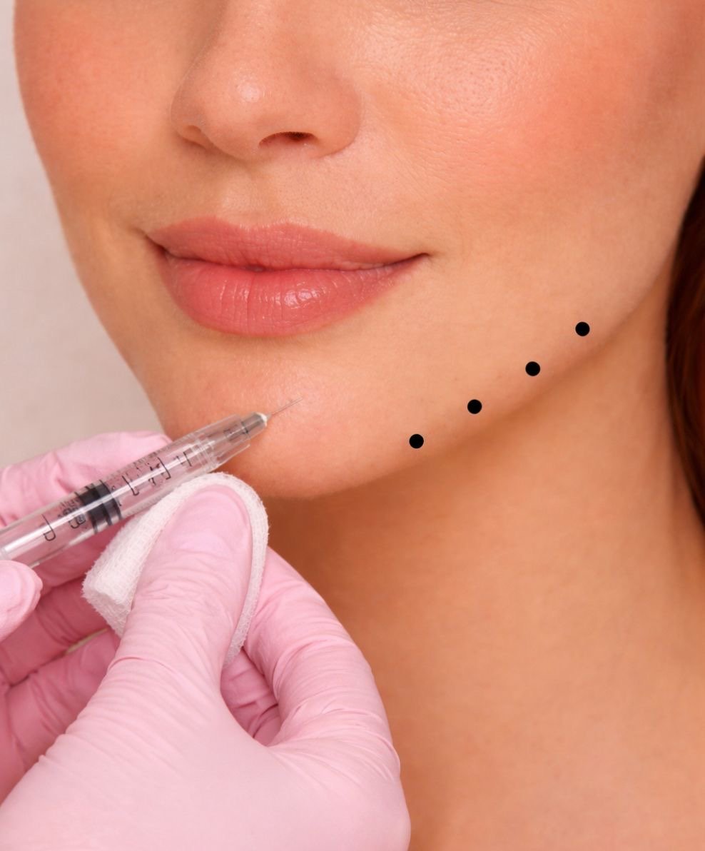 Preenchimento pré-jowls 1 ml